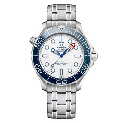 Omega Seamaster Diver Americas Cup 300m 42mm Montre Homme Blanc O21030422004002
