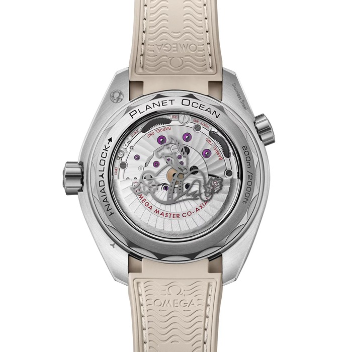 Omega Seamaster Planet Ocean 600M 43.5mm Montre Homme Beige O21532442109001 – Image 2
