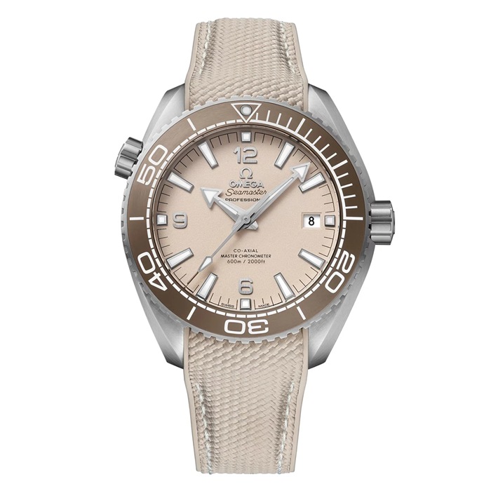 Omega Seamaster Planet Ocean 600M 43.5mm Montre Homme Beige O21532442109001