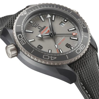 Omega Seamaster Planet Ocean 600M Co-Axial Master Chronometer GMT 45.5mm Montre Homme Gris O21592462299002 – Image 3