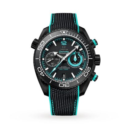 Omega Seamaster Planet Ocean 600m Co-Axial Master Chronometer Chronograph 45.5mm ETNZ Deep Black Montre Homme O21592465101003