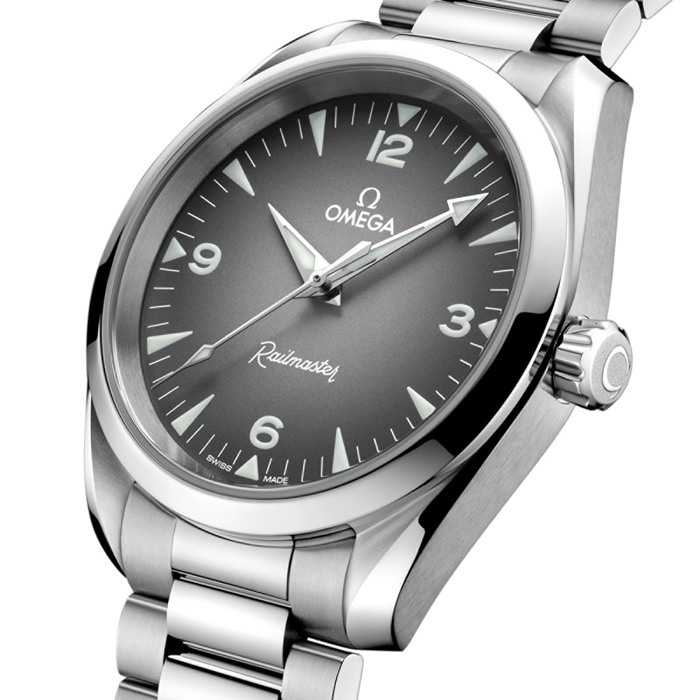 Omega Seamaster Railmaster 38mm Montre Homme Gris O23510382006001 – Image 3