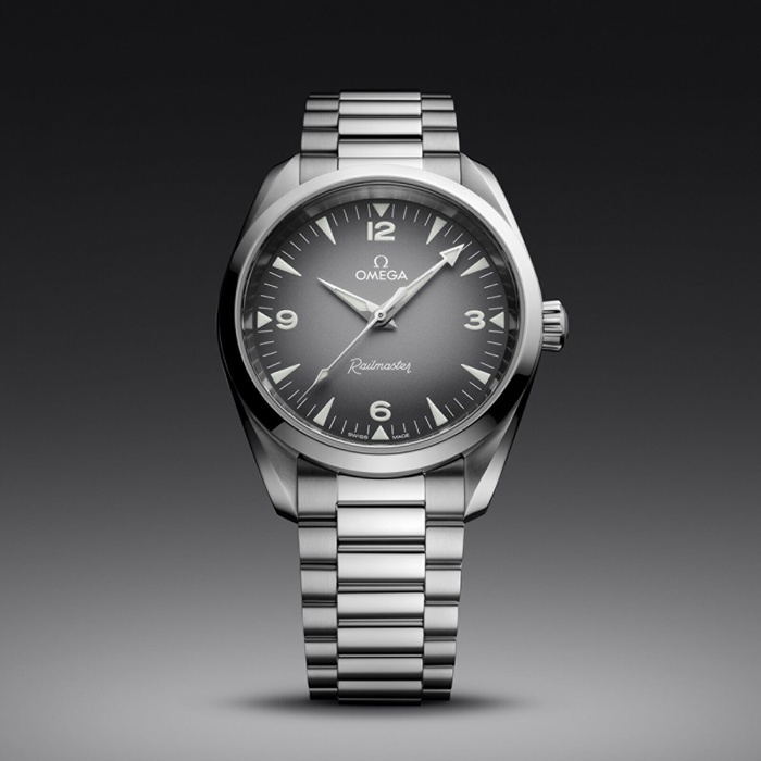 Omega Seamaster Railmaster 38mm Montre Homme Gris O23510382006001 – Image 4