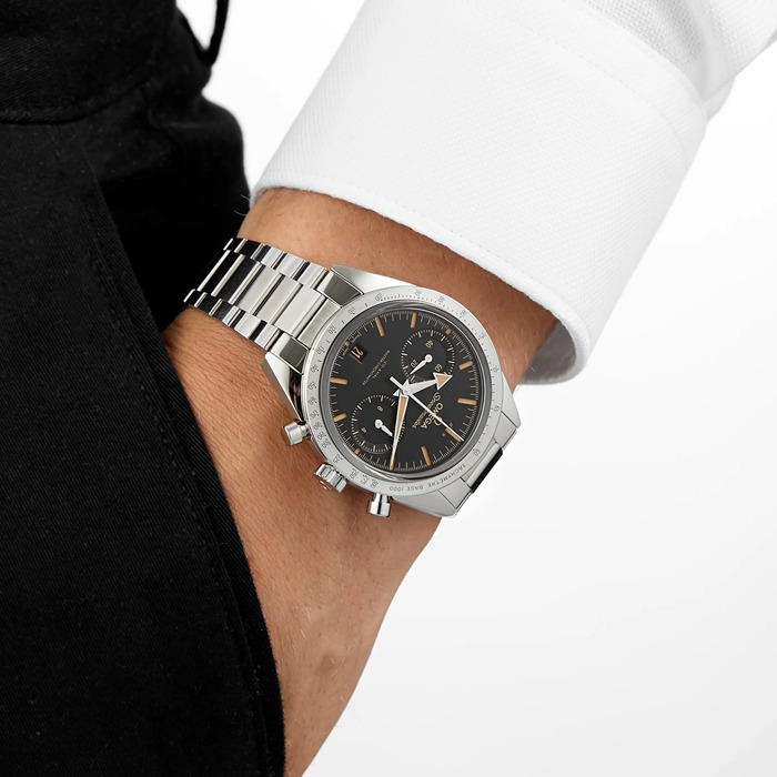 Omega Speedmaster 57 Co-Axial Master Chronometer Chronograph 40.5mm Mens Watch Black O33210415101001 – Image 3