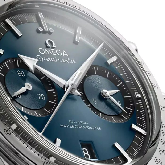 Omega Speedmaster 57 Co-Axial Master Chronometer Chronograph 40.5mm Mens Watch Blue O33210415103001 – Image 4