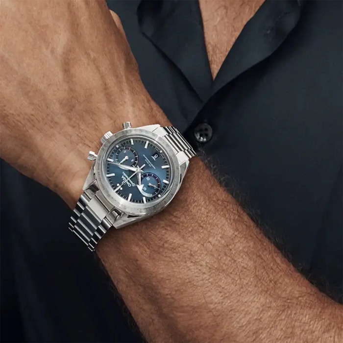 Omega Speedmaster 57 Co-Axial Master Chronometer Chronograph 40.5mm Mens Watch Blue O33210415103001 – Image 5
