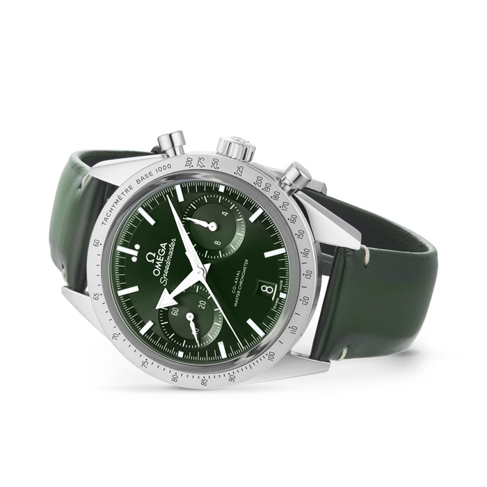 Omega Speedmaster 57 Co-Axial Master Chronometer Chronograph 40.5mm Mens Watch Green O33212415110001 – Image 3