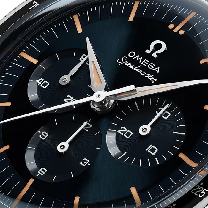 Omega Speedmaster Anniversary Series 40mm Montre Homme Bleu Acier Inoxydable O31030405006001 – Image 3