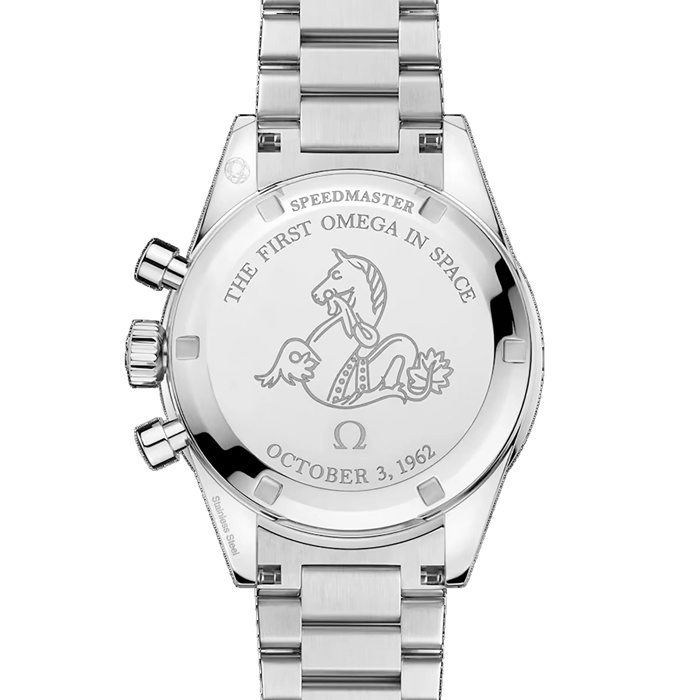 Omega Speedmaster Anniversary Series 40mm Montre Homme Bleu Acier Inoxydable O31030405006001 – Image 4