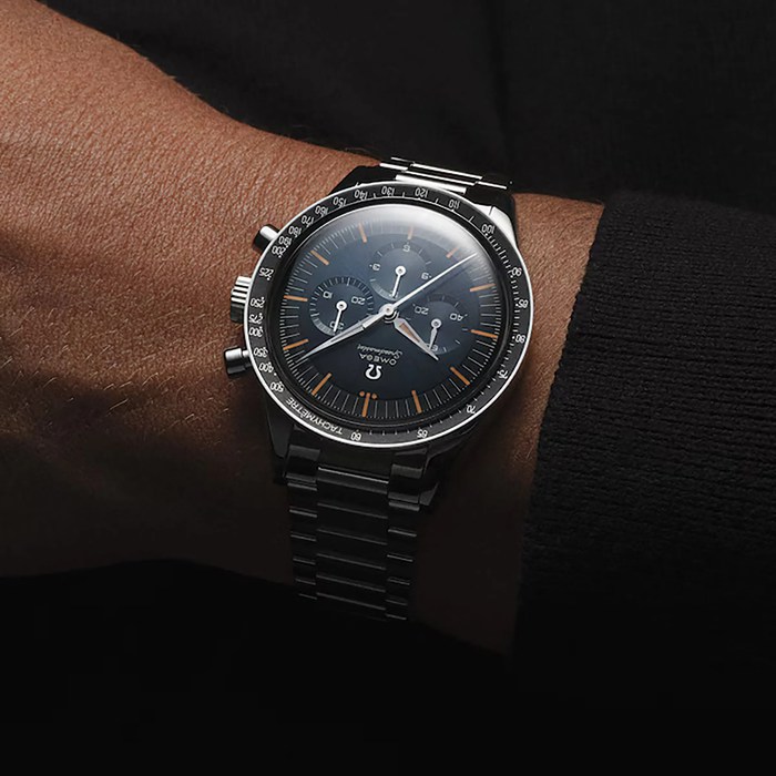 Omega Speedmaster Anniversary Series 40mm Montre Homme Bleu Acier Inoxydable O31030405006001 – Image 5