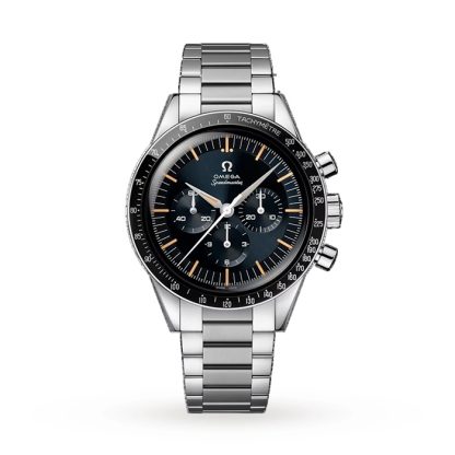 Omega Speedmaster Anniversary Series 40mm Montre Homme Bleu Acier Inoxydable O31030405006001
