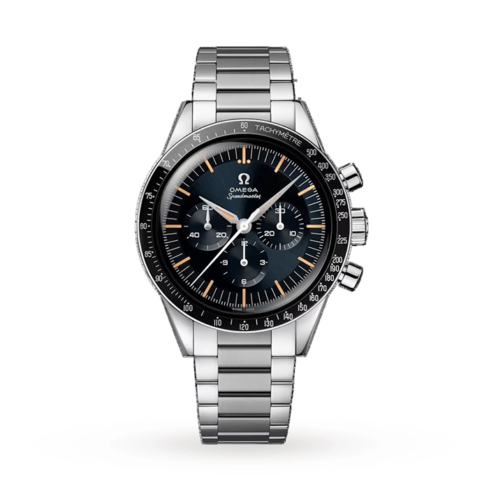 Omega Speedmaster Anniversary Series 40mm Montre Homme Bleu Acier Inoxydable O31030405006001