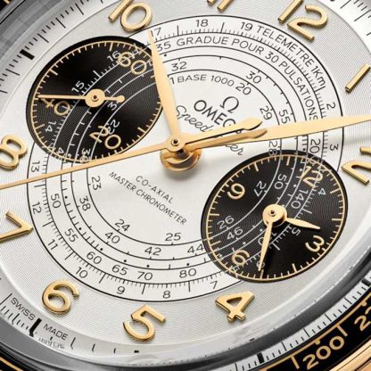 Omega Speedmaster Chronoscope Paris 2024 Olympics 43mm Montre Homme Moonshine Gold O52262435102001 – Image 3