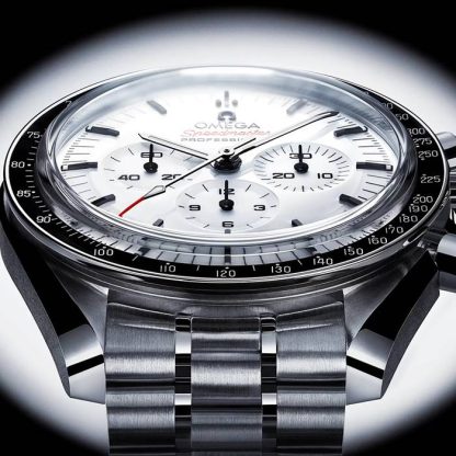 Omega Speedmaster Moonwatch Professional 42mm Montre Homme Blanc O31030425004001 – Image 4