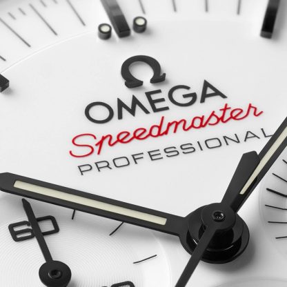 Omega Speedmaster Moonwatch Professional 42mm Montre Homme Caoutchouc Blanc O31032425004002 – Image 5
