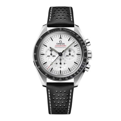 Omega Speedmaster Moonwatch Professional 42mm Montre Homme Caoutchouc Blanc O31032425004002