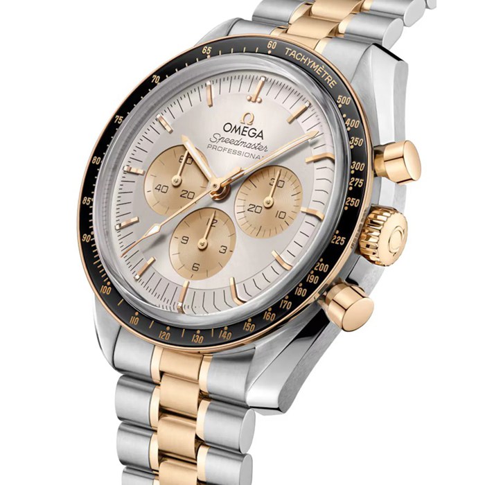 Omega Speedmaster Moonwatch Professional 42mm Montre Homme Or Moonshine O31020425002001 – Image 2
