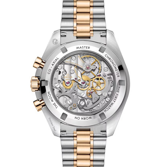Omega Speedmaster Moonwatch Professional 42mm Montre Homme Or Moonshine O31020425002001 – Image 4