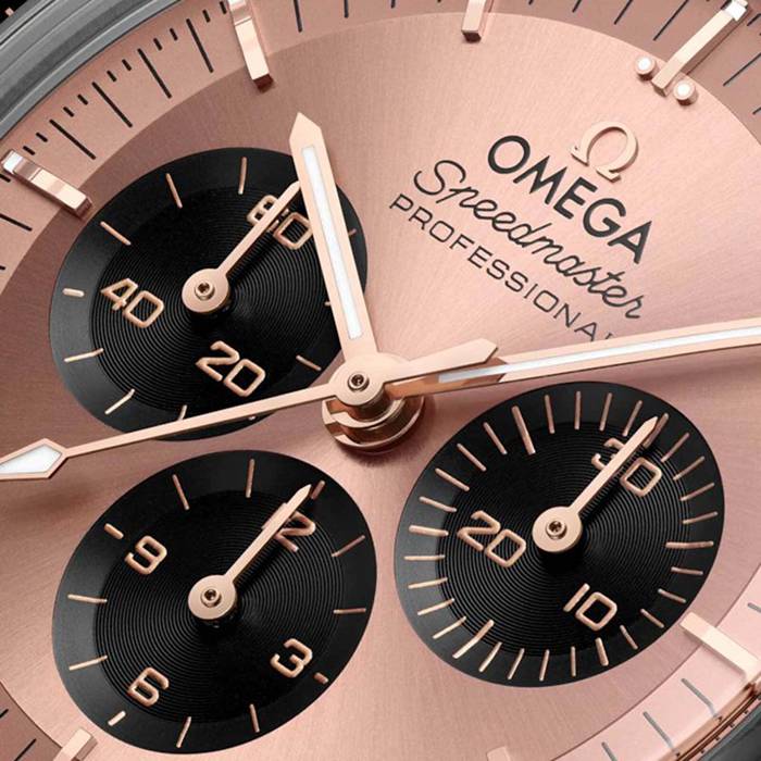 Omega Speedmaster Moonwatch Professional 42mm Montre Homme Or Sedna O31020425099001 – Image 3
