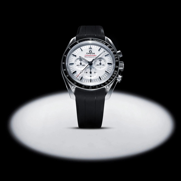 Omega Speedmaster Moonwatch Professional 42mm Montre homme caoutchouc noir O31032425004001 – Image 5