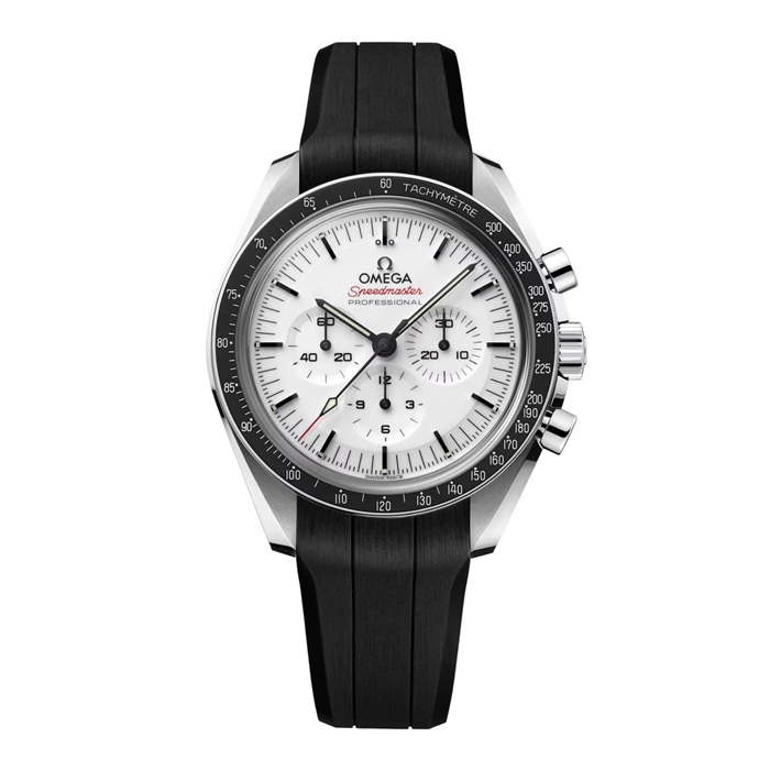 Omega Speedmaster Moonwatch Professional 42mm Montre homme caoutchouc noir O31032425004001