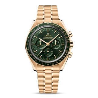 Omega Speedmaster Moonwatch Professional Co-Axial Master Chronometer Chronograph 42mm Moonshine Gold O31060425010001
