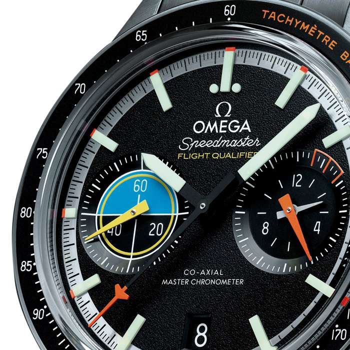 Omega Speedmaster Pilot 40.85mm Montre Homme Noir O33210415101002 – Image 5