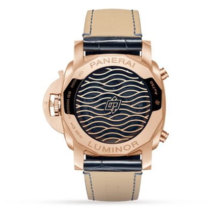 Panerai Luminor Chrono Goldtech Blu Notte PAM01111 – Image 2