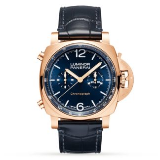 Panerai Luminor Chrono Goldtech Blu Notte PAM01111