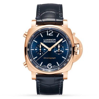 Panerai Luminor Chrono Goldtech Blu Notte PAM01111
