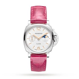 Panerai Luminor Due Luna Moonphase 38mm Montre Femme Rose PAM01180