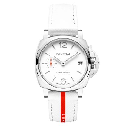Panerai Luminor Due Luna Rossa 38mm Ladies Watch White PAM01378
