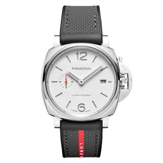 Panerai Luminor Due Luna Rossa 42mm Montre Homme Blanc PAM01381
