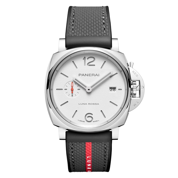 Panerai Luminor Due Luna Rossa 42mm Montre Homme Blanc PAM01381