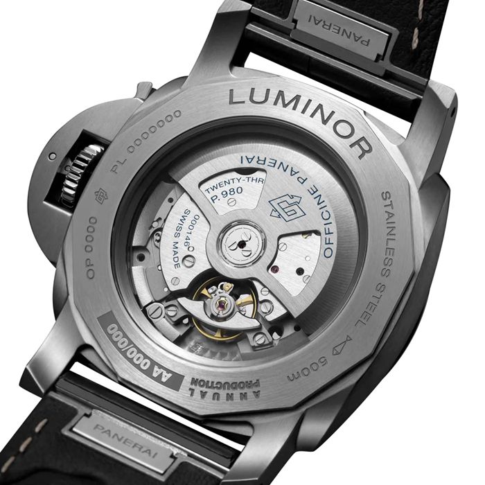 Panerai Luminor Marina 44mm Mens Watch White PAM03314 – Image 3