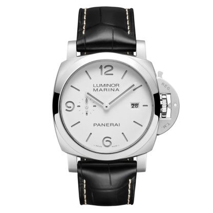 Panerai Luminor Marina 44mm Mens Watch White PAM03314