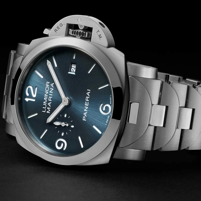 Panerai Luminor Marina 44mm Montre Homme Bleu PAM03323 – Image 3
