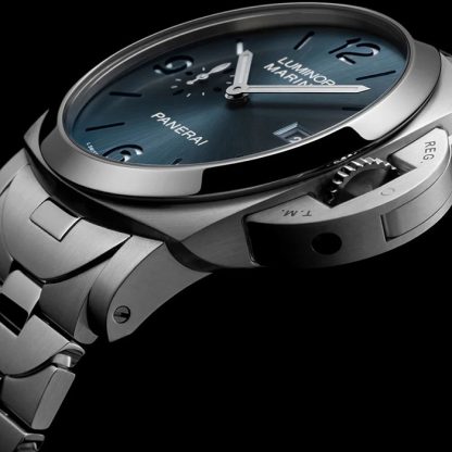 Panerai Luminor Marina 44mm Montre Homme Bleu PAM03323 – Image 4
