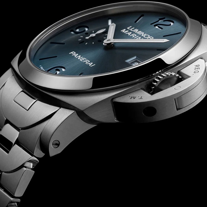 Panerai Luminor Marina 44mm Montre Homme Bleu PAM03323 – Image 4