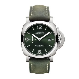 Panerai Luminor Marina Titanio 44mm Montre Homme Vert PAM03325
