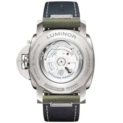 Panerai Luminor Marina Titanio 44mm Montre Homme Vert PAM03325 – Image 5