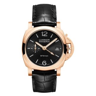 Panerai Luminor Quaranta BiTempo Goldtech 40mm Montre Homme Noir PAM01641