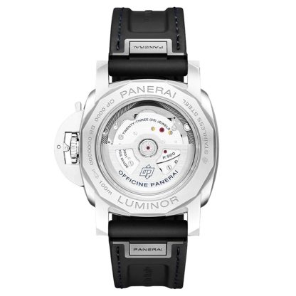 Panerai Luminor Quaranta BiTempo Luna Rossa 40mm Montre Homme Bleu PAM01404 – Image 4
