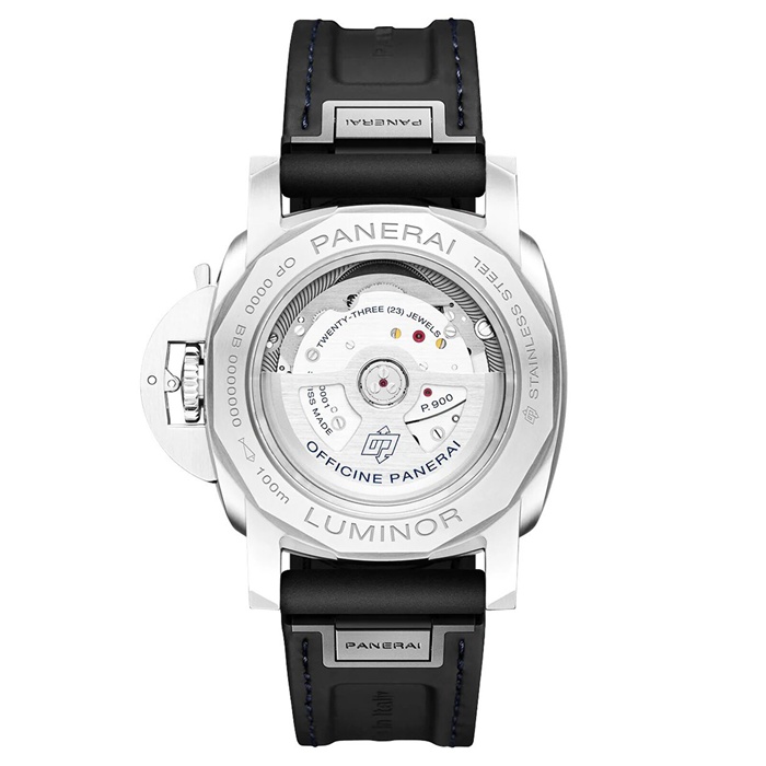Panerai Luminor Quaranta BiTempo Luna Rossa 40mm Montre Homme Bleu PAM01404 – Image 4