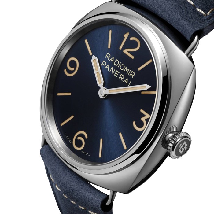 Panerai Radiomir Officine Montre Hommes 45mm Bleu PAM01383 – Image 5