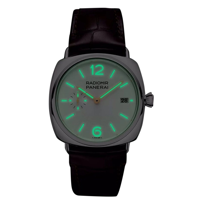 Panerai Radiomir Quaranta Automatic 40mm Mens Watch White PAM01570 – Image 3