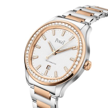Piaget Polo Date 36mm Ladies Watch White G0A48026 – Image 2