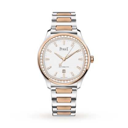 Piaget Polo Date 36mm Ladies Watch White G0A48026