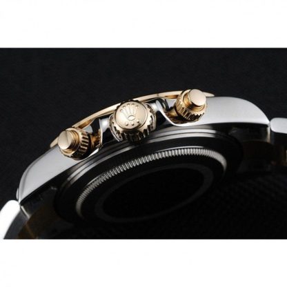 Replica Rolex Cosmograph Daytona Blue Dial Two Tone Stainless Steel Bracelet 1454246 – Image 9