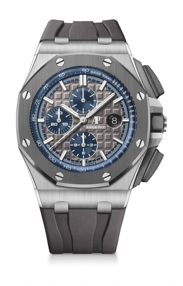 Réplique Audemars Piguet Chronographe Offshore gris 26400IO.OO.A004CA.02